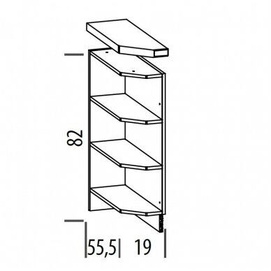 VIRTUVĖS BALDAI KAMPŲ 250cm x 170cm 7