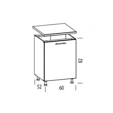 VIRTUVĖS KOMPLEKTAS TOFFI 255cm 18